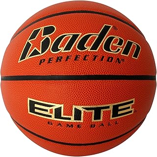 Baden Elite - Baloncesto compuesto para juegos de interior, tamaño oficial 6 y 7, cubierta de microfibra compuesta de alta calidad para un control superior del balón, ideal para juegos de interior