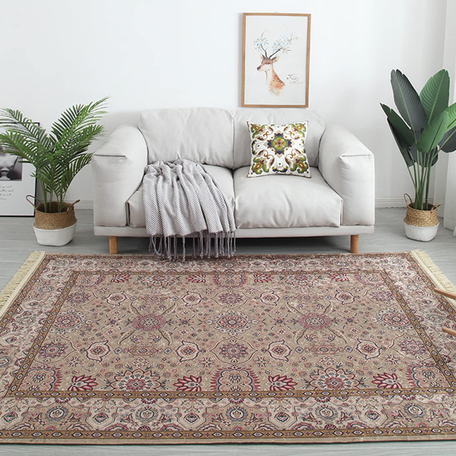 heritage modern rug carpet - 160×230cm Amazon.com: HMCUIQI Living Room Carpet 80X160cm, Rug for Bedroom