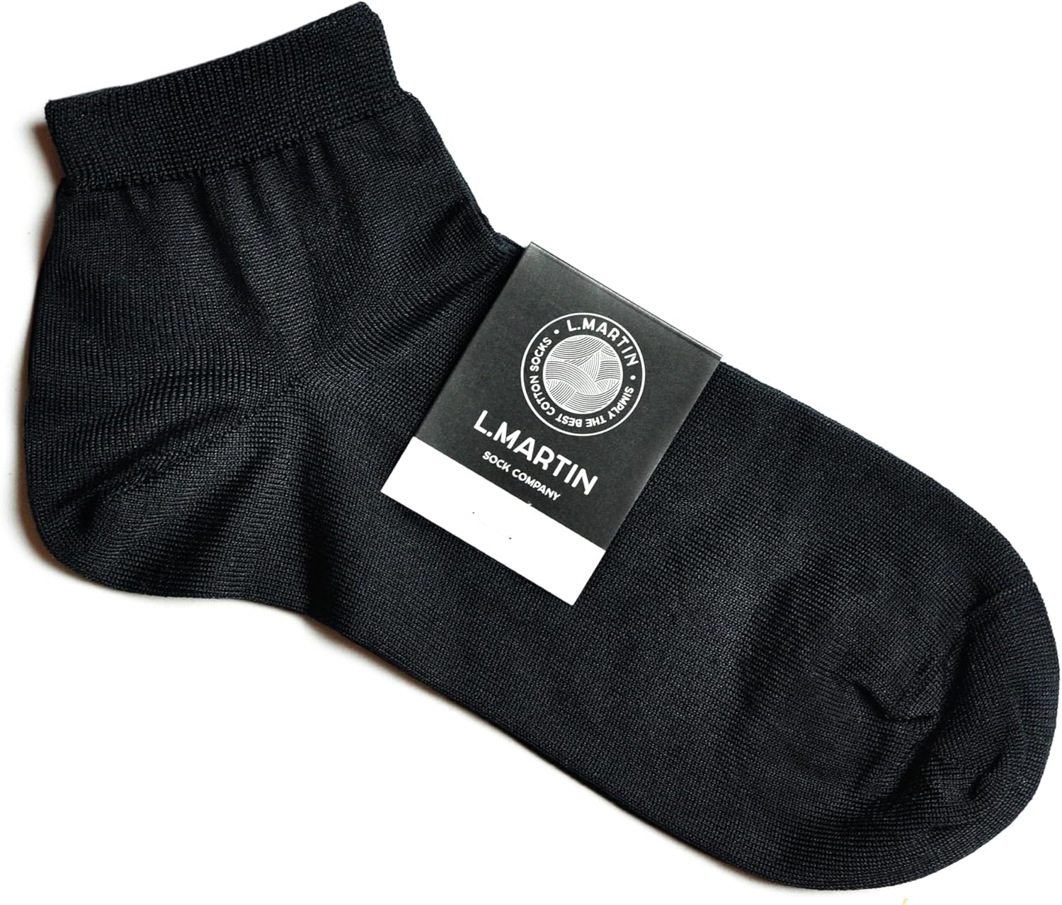 L.Martin 99%-100% Pima Cotton Hiking Running Athletic Ankle Socks for Men Women