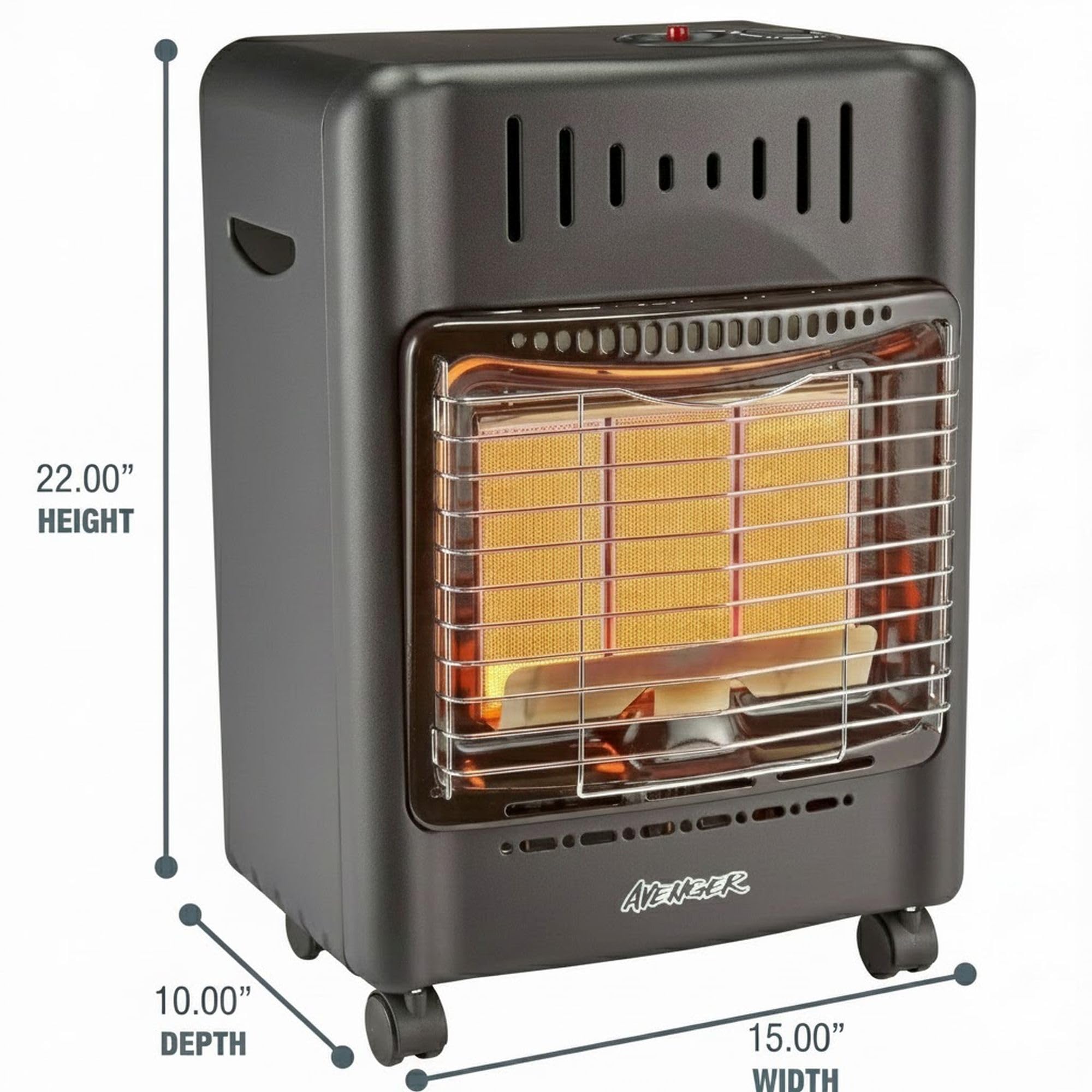 Avenger Portable Propane Heater - Outdoor Heating -7 Avenger Portable Propane Heater - Outdoor Heating -7
