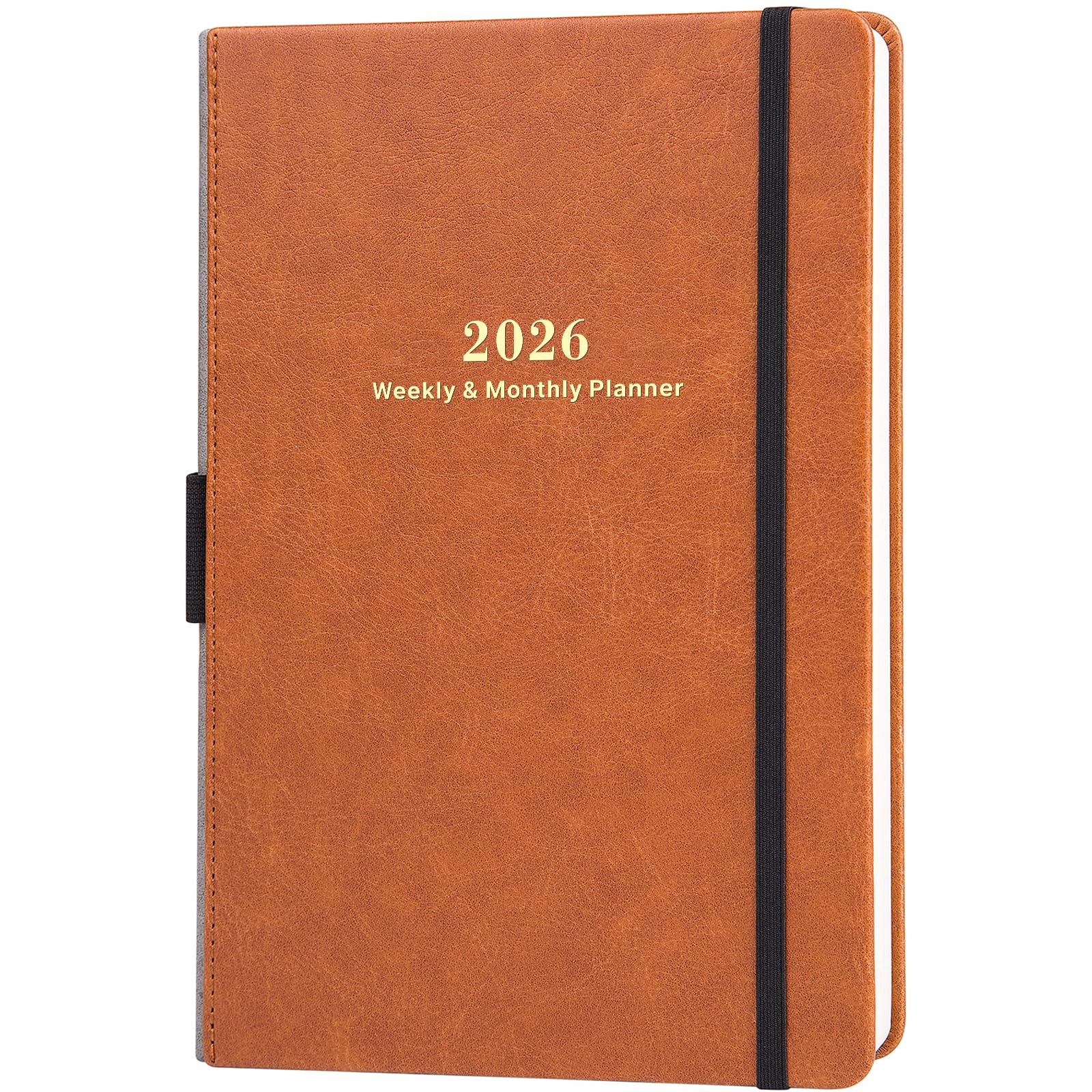 2026 Planner - Planner 2026 Weekly and Monthly with Stickers, JAN. 2026 - DEC. 2026, 5.75" X 8.25", 2026 Calendar Planning with Premium Paper, Pen Holder, Inner Pocket and 44 Notes Pages