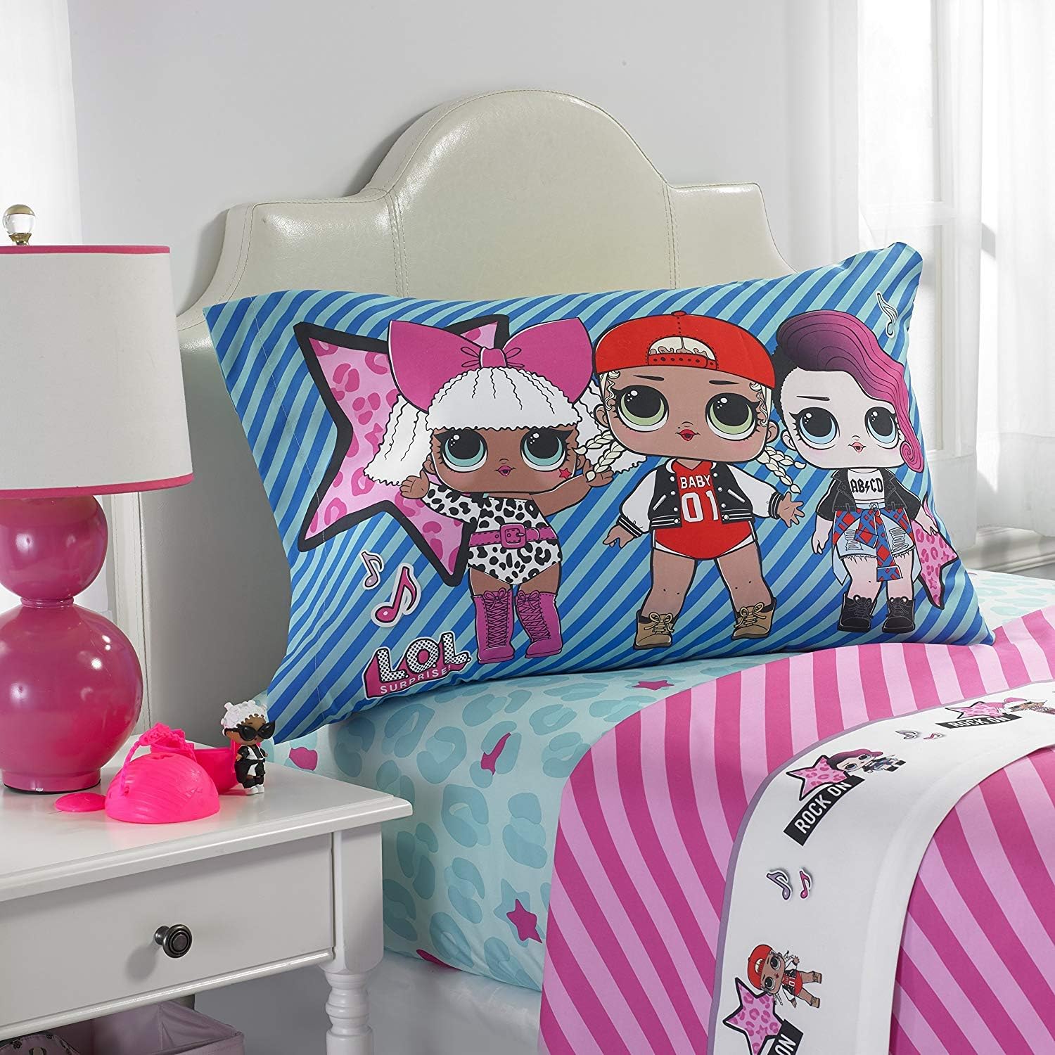 Franco LOL Born Rockers Bedding Sheet Set Twin Size 3 Pieces