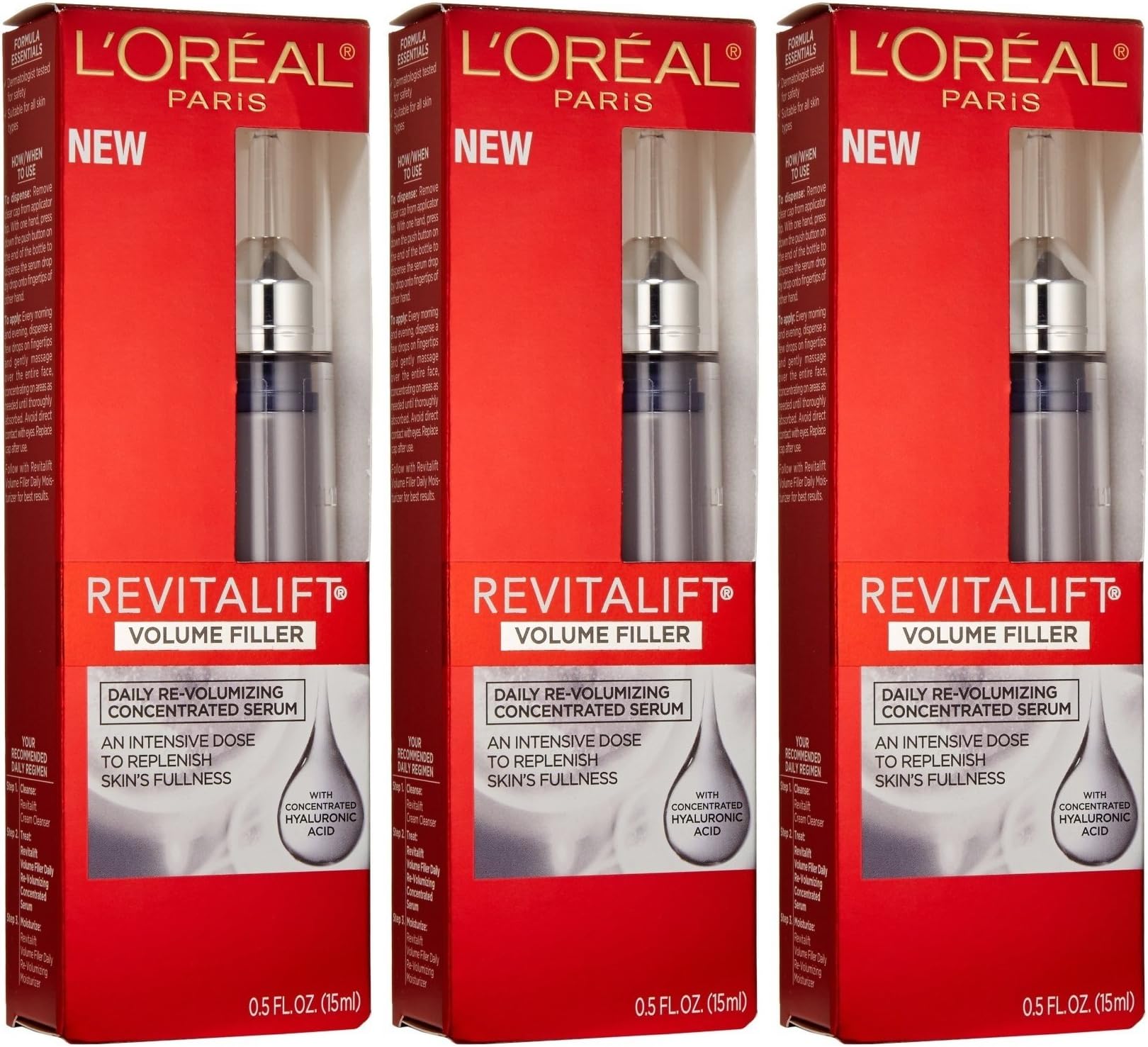 Lor Revitalift Serum Vol Size .5flo L'Oreal Revitalift Volume Fillers Serum .50 Fluid Oz.