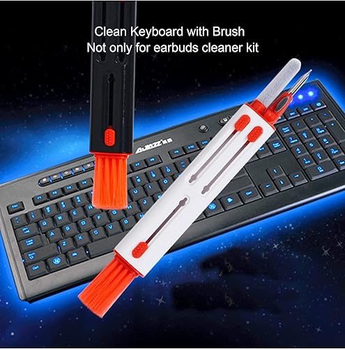 Miniatura 4 de Kit de limpieza compatible con Airpod Pro de 1 2 y 3 generación, kit de limpieza para Airpods y cepillo de teclado Gen 3 2 1, herramienta de