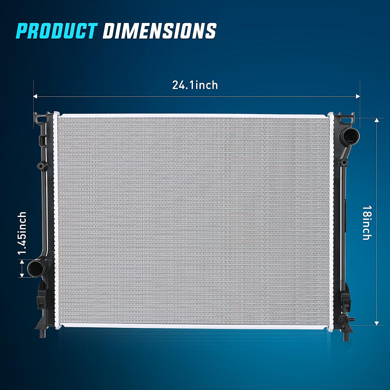 Radiator For A Chrysler 300null