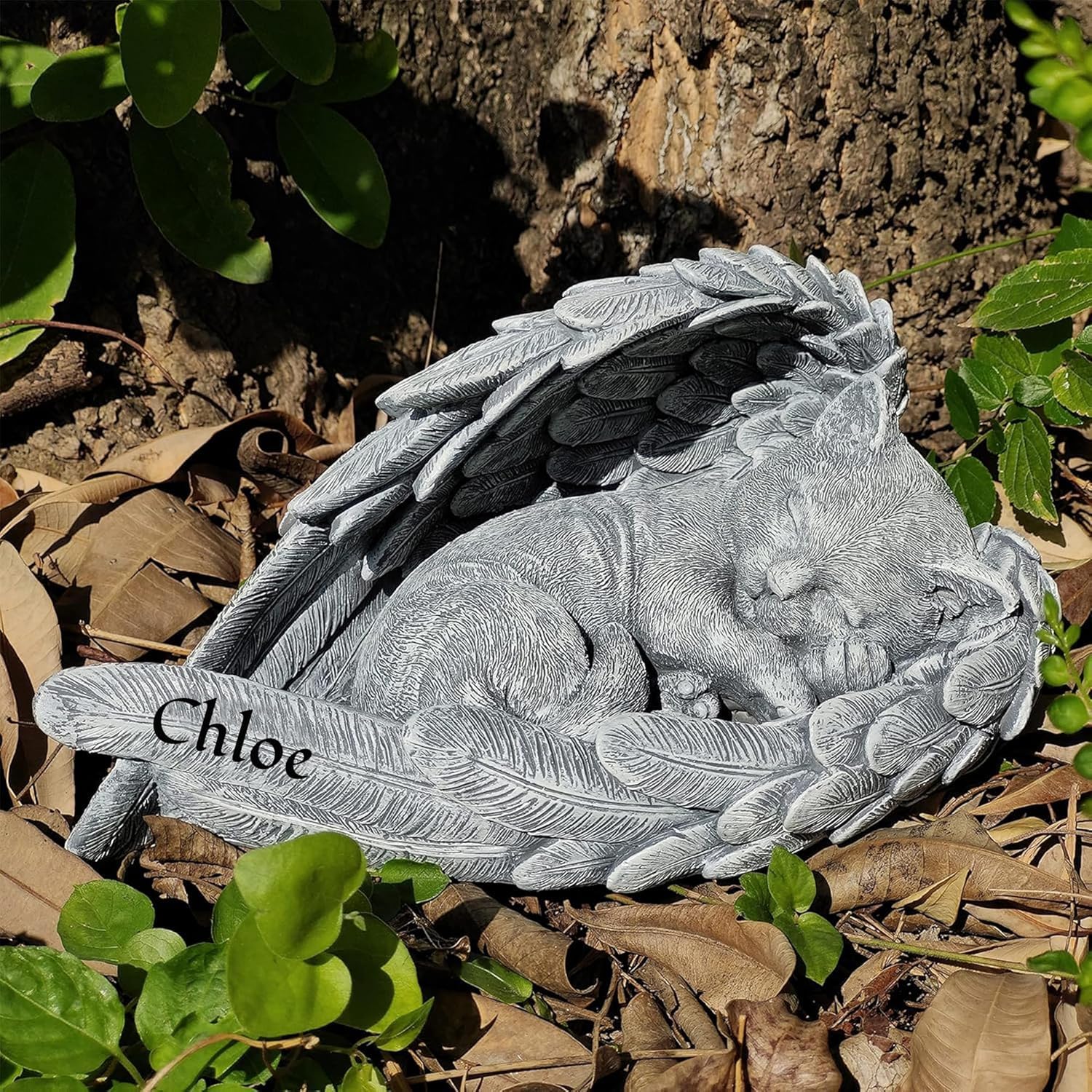 Regalo commemorativo della lapide della Statua commemorativa del Gatto dell'angelo dell'animale Domestico for i defunti