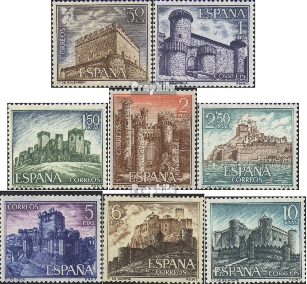 Prophila Collection Spagna 1949,1956-1957  Completa Problema Francobolli Speciali