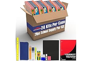 24 Pack Small School Supplies for Kids