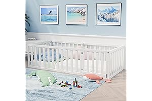 Montessori Floor Bed with Rails: A Haven for Sleep and Play