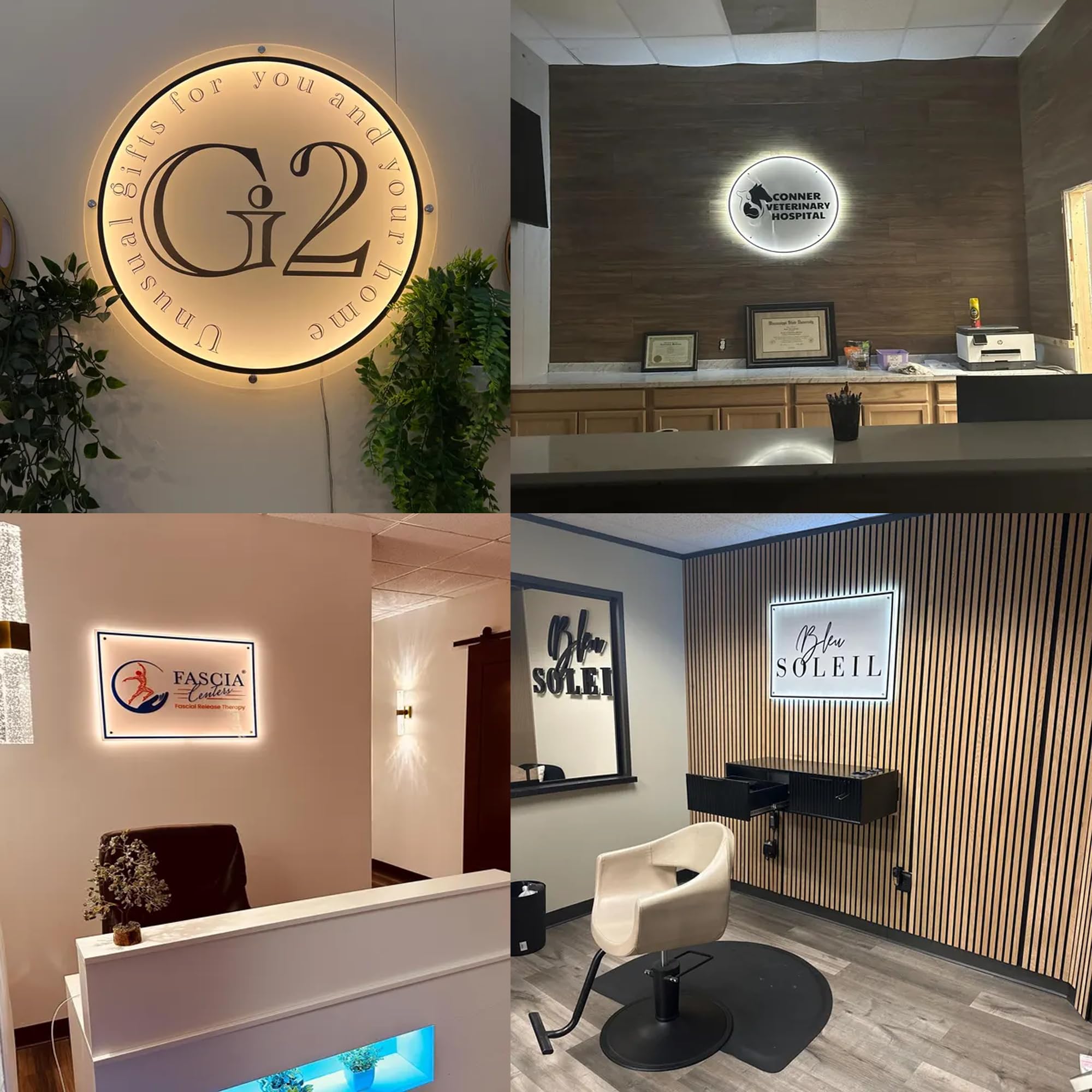 Enseigne Au Néon Avec Logo Personnalisé, Neon Personnalisé Logo pour la Décoration d'entreprise adaptée aux Bars, Enseignes Commerciales de Magasins