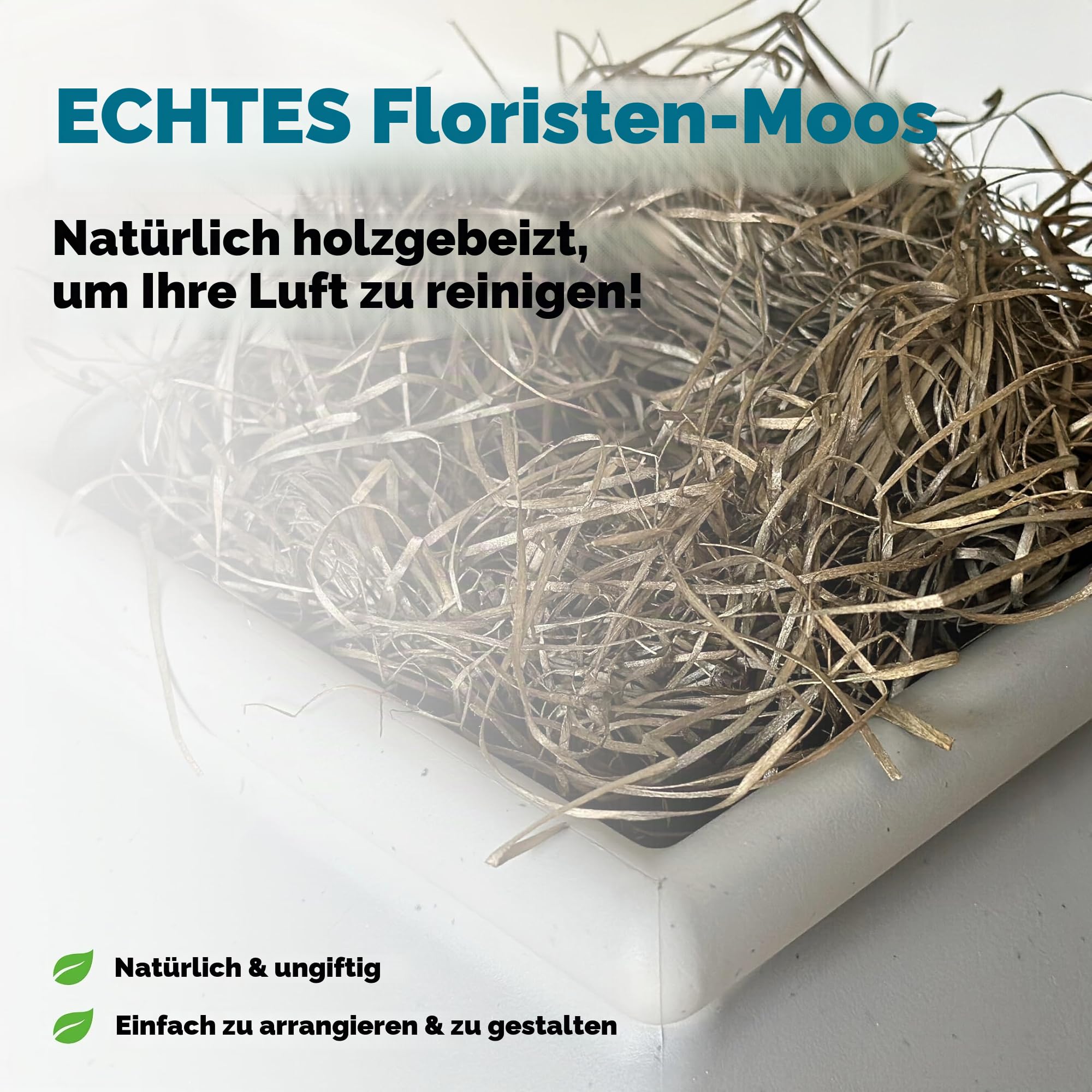 Good Pet Stuff, The Courtyard versteckte Katzentoilette, künstliche Pflanzen und geschlossene, quadratische Katzentoilette, belüfteter und Geruchsfilter, leicht zu reinigen, steingrau