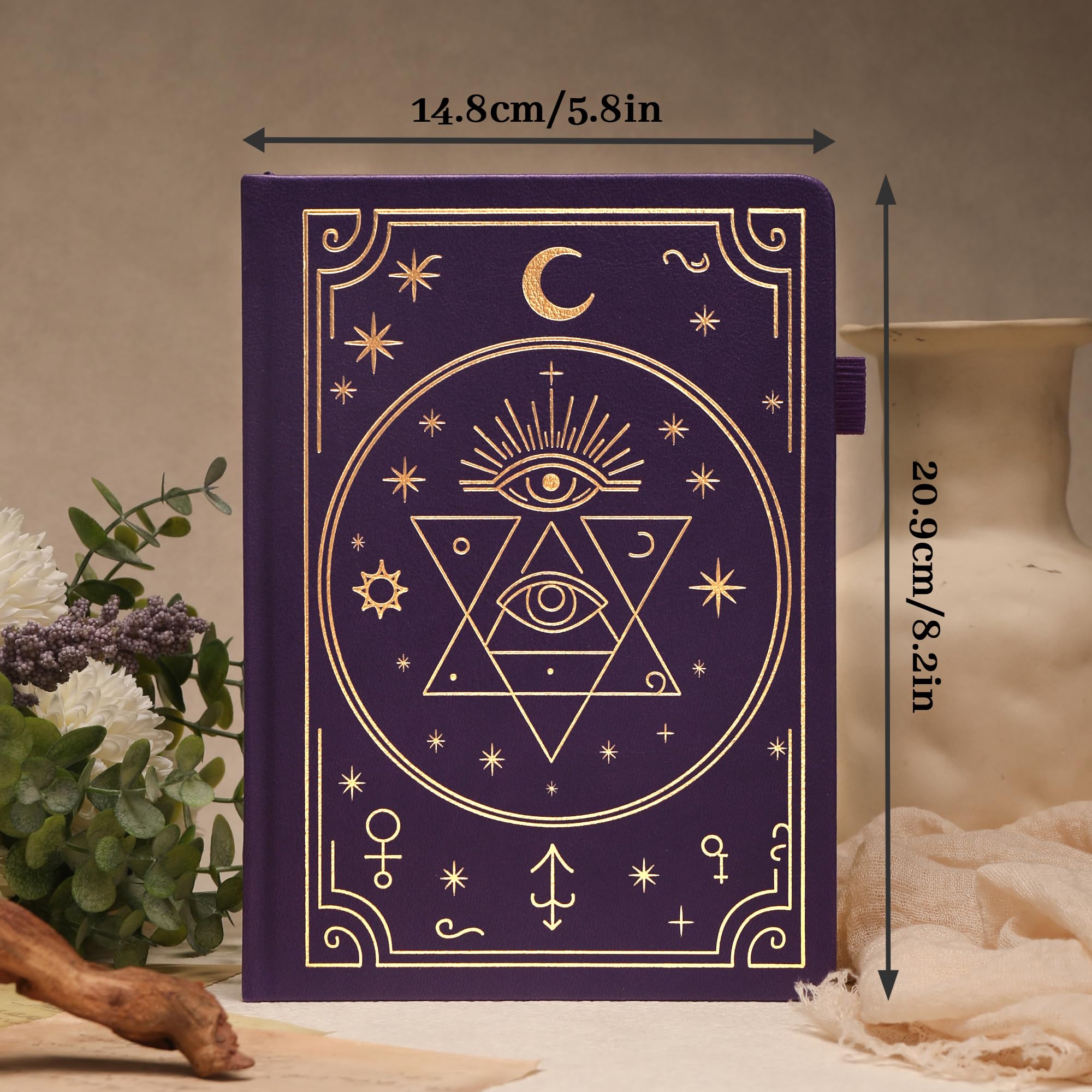 TIEFOSSI Lined Journal Notebook voor vrouwen en mannen