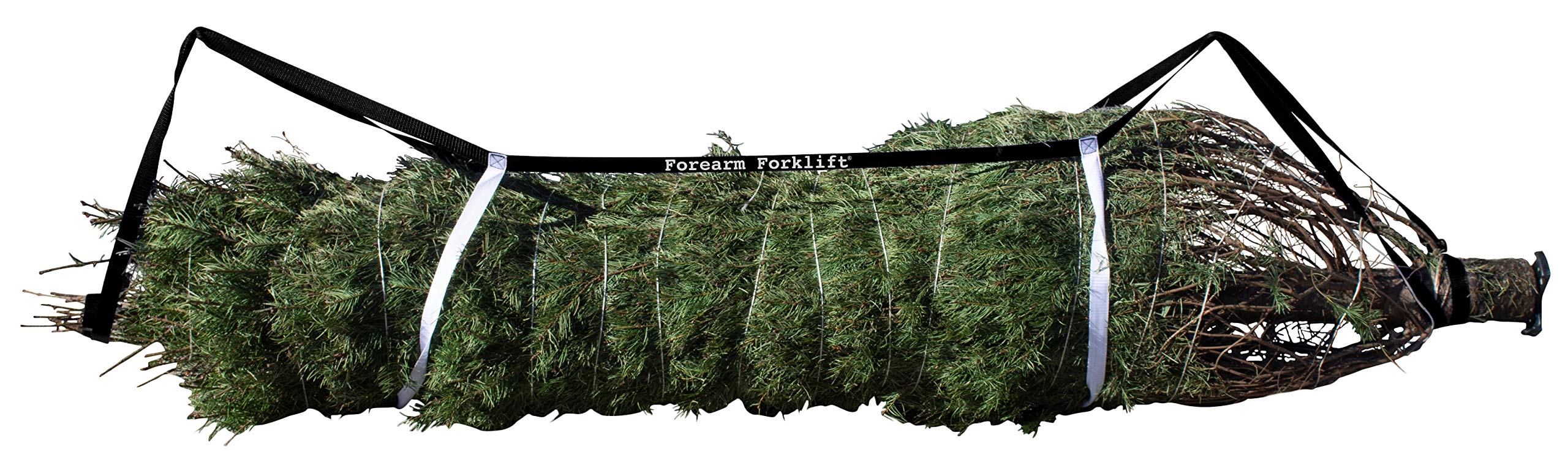 Forearm ForkliftChristmas Tote For Moving Trees 5 to 12 Feet Tall | Rated to 390 lbs, Black