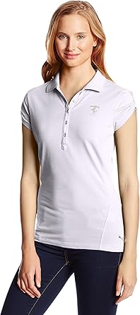 Polo de mujer blanco Clearance