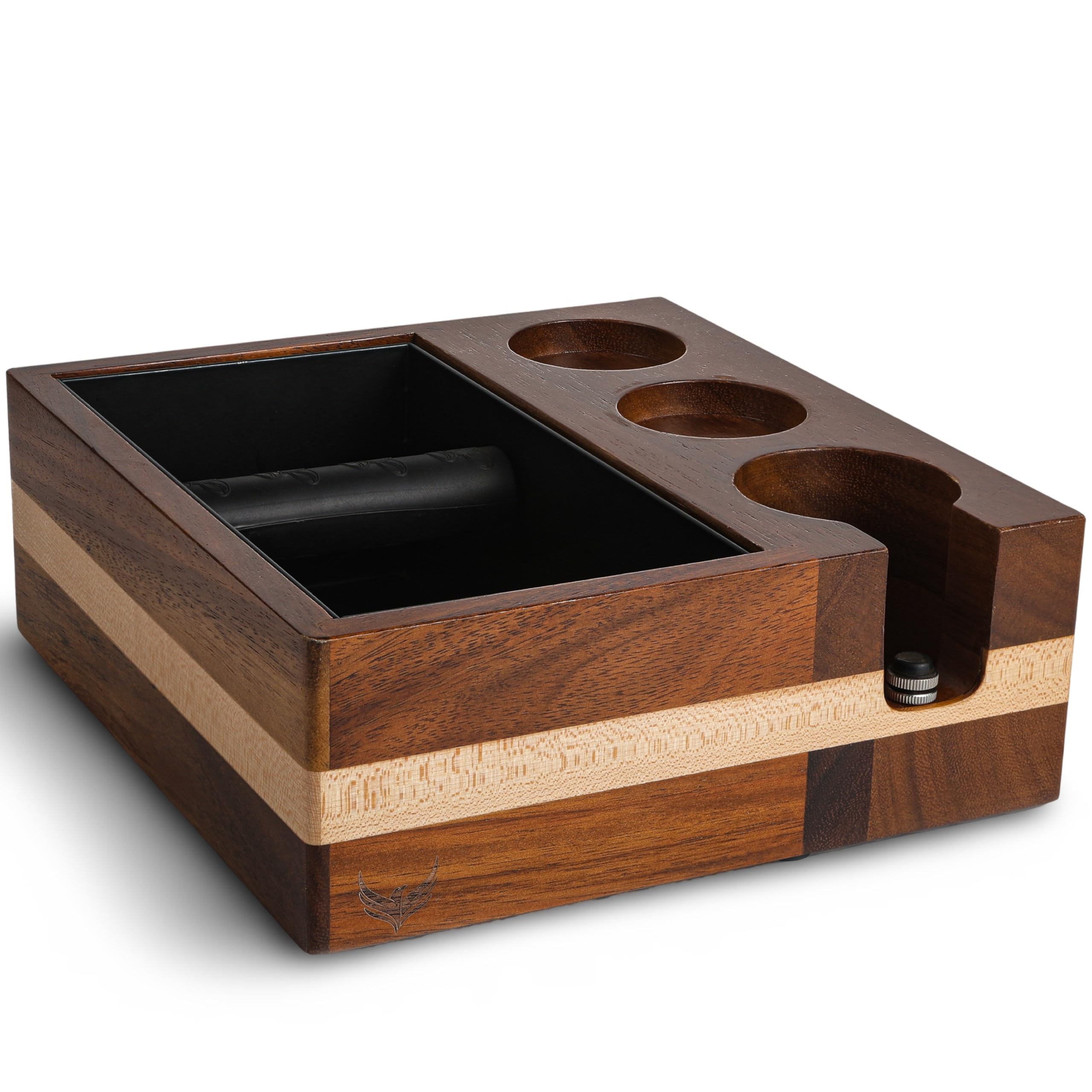 Amazon.com: KNODOS 58mm Espresso Knock Box and Tamping Station
