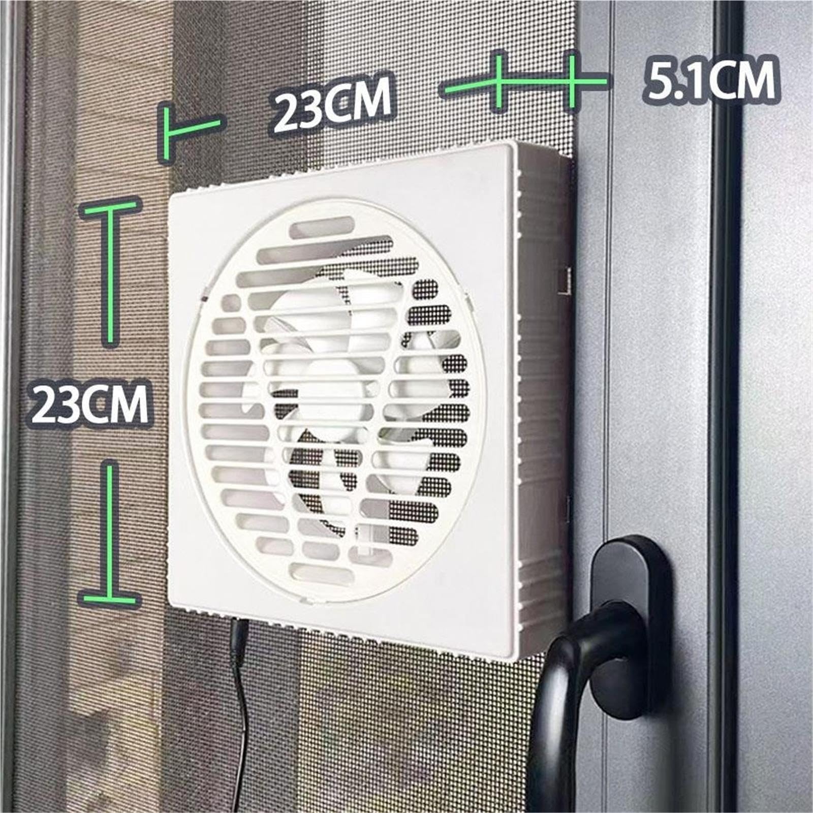 Extractor de baño Soplador de ventilación extractor aire instalación sencilla