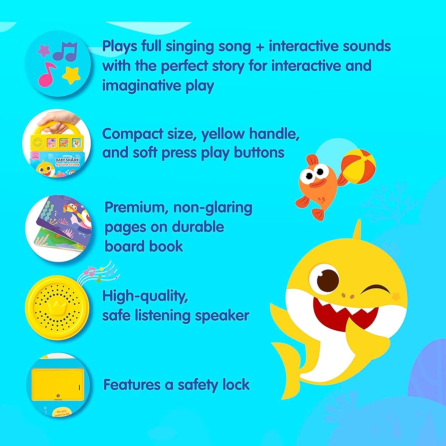 Amazon.com: Pinkfong Baby Shark: My First Friend (3 BTN
