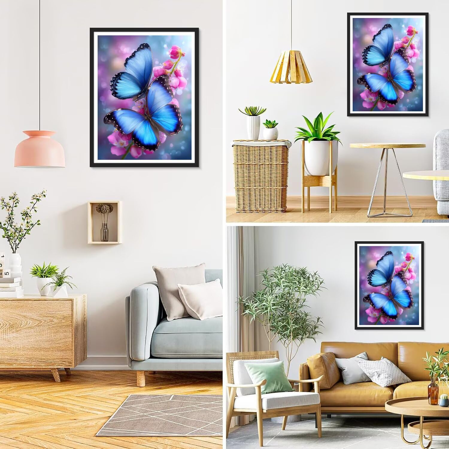 Zestawy do malowania diamentami 5D dla dorosłych, motyl, diamentowe, zestawy artystyczne, dorośli, kwiaty, kryształ, sztuka, obrazy, DIY, okrągłe, pełne wiercenie, stras, haftowanie, płótno, do salonu