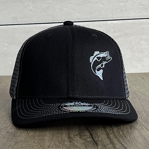 Miniatura 2 de Sombrero de pesca  Regalos de pesca con mosca para hombres y mujeres, ala curvada, ajustable, gorras de béisbol para papá