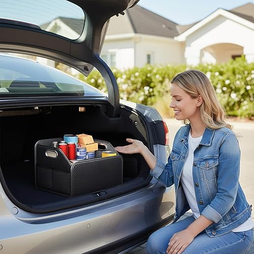 Miniatura 2 de Car Trunk Organizer,Large Capacity Foldable,Folding Car Trunk Storage Organizer  for SUV RV Sedan Automotive Vehicle Accessories Interior Cargo Tool
