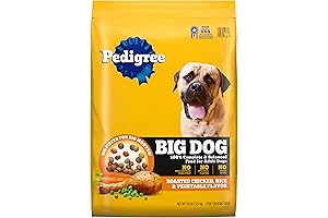 Ensure Proper Canine Nutrition with Pedigree Complete Nutrition Big Dog Dry Food (50 lb Bag)