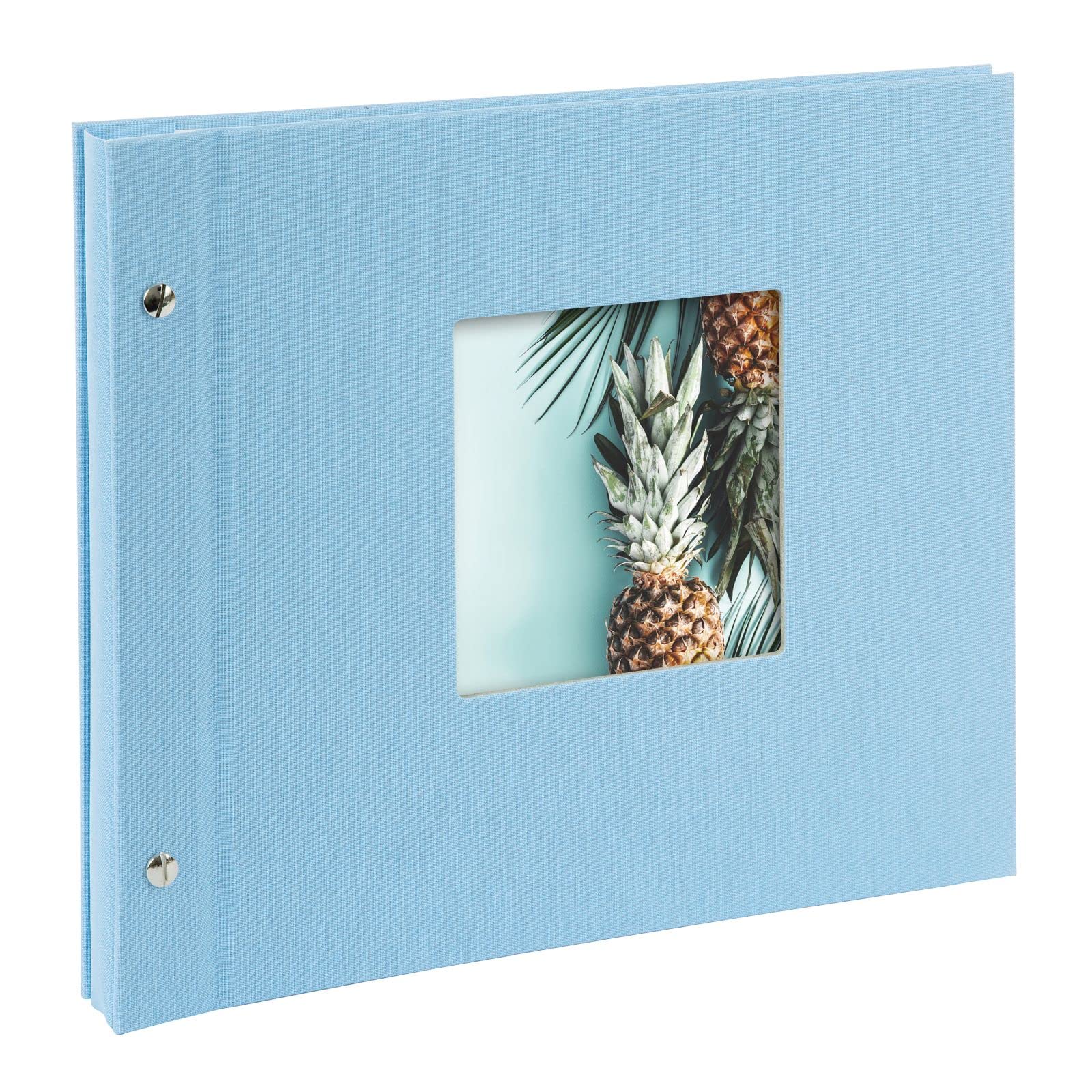 goldbuch Sky Blue Linen Photo Album 30x25x2cm