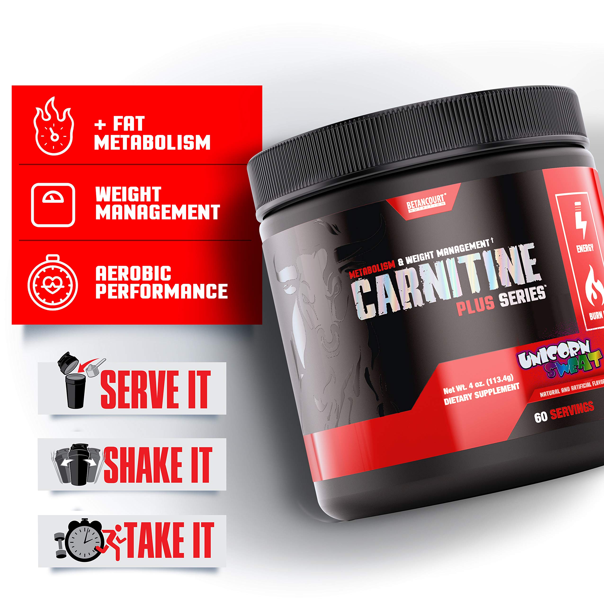 l carnitine betancourt Betancourt Nutrition Strawberry Lemon L-Carnitine Support Fat Metabolism  3000 mg Syrup (16 oz) | Delivery Near Me main image 0