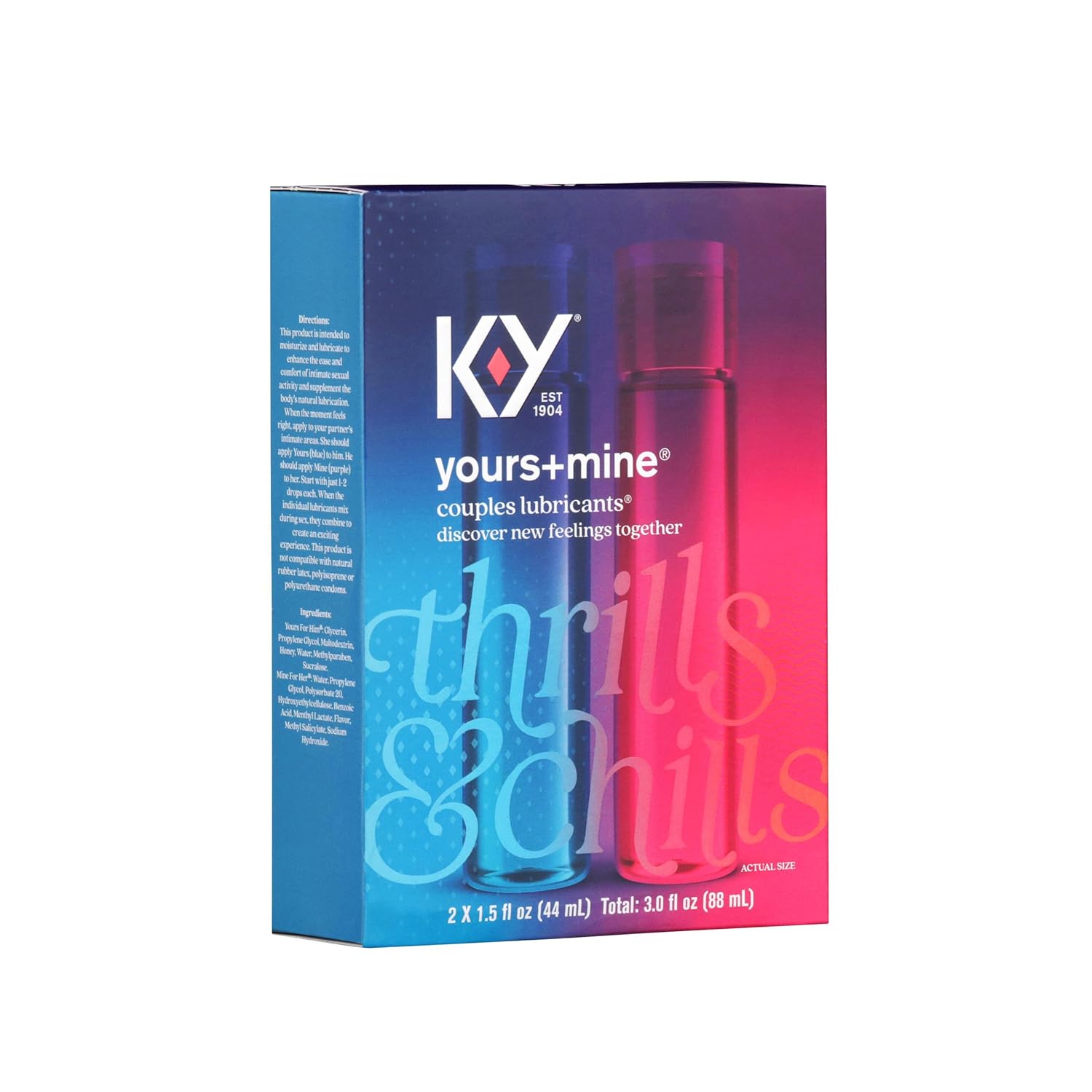 KY Yours And Mine Couples Lubricant Review Slutty Girl, 50 OFF