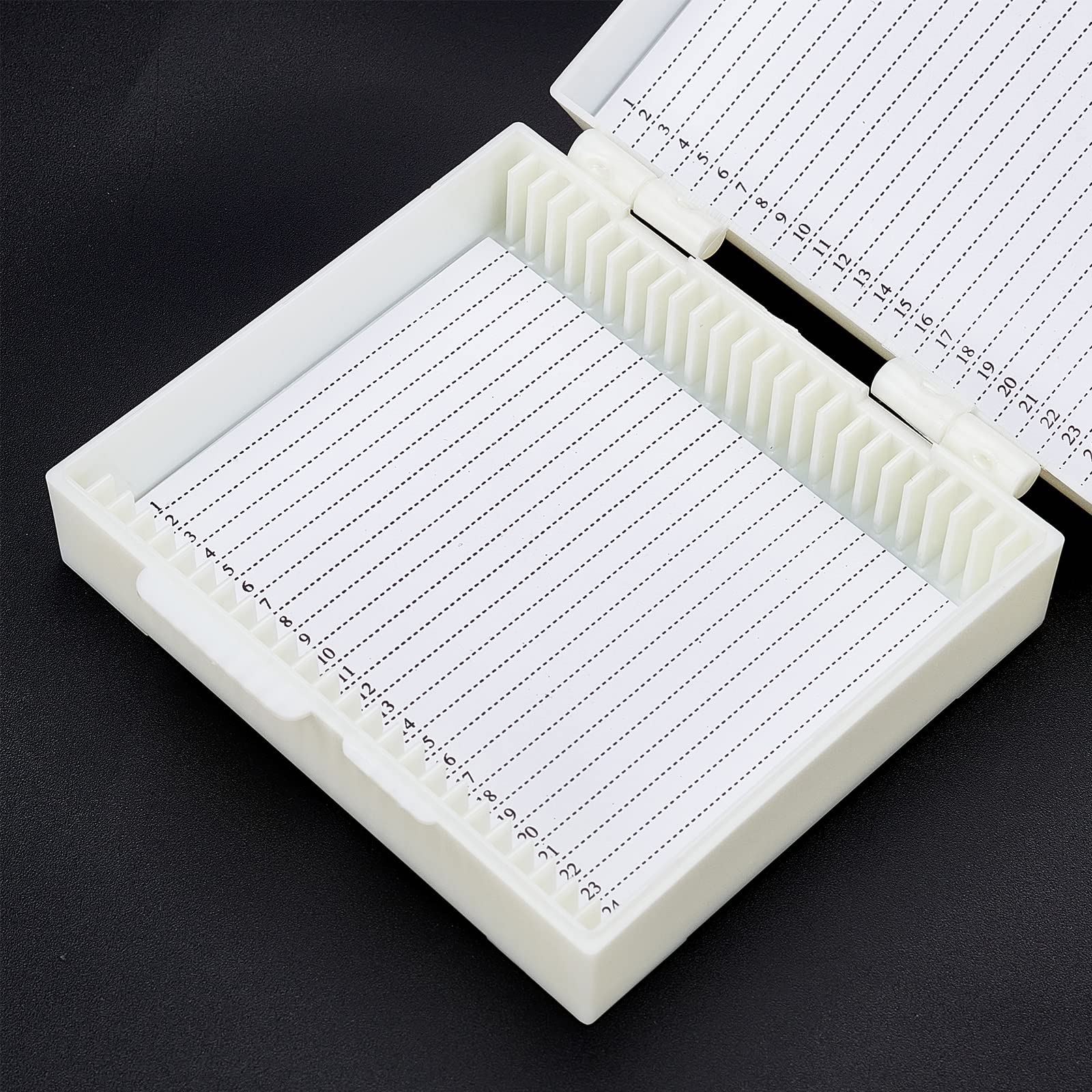 Portavetrini Laboratorio Scuola Scatola Vetrini Microscopio TOKIDNY - 200 Portavetrini Per Laboratorio! Contenitore Campioni Microscopio