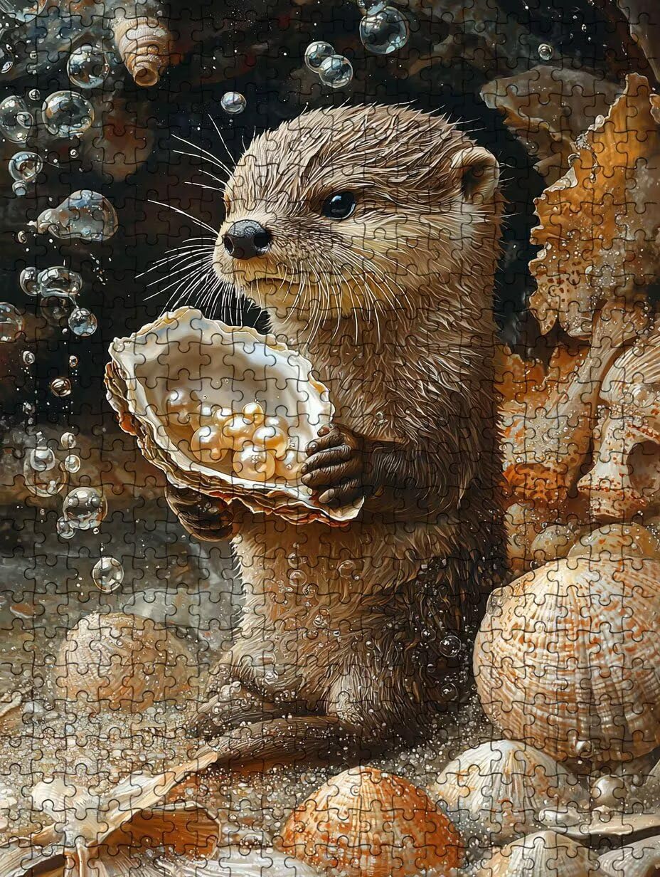 Puzzle 5000 Teile Erwachsene, Jigsaw Puzzle Erwachsene 5000 Teile, Muscheln Hirase Puzzles, Impossible Klassische Puzzles, Herausfordernde Familie Spiele, für Home Decor und Geschenke DX0YL2-75