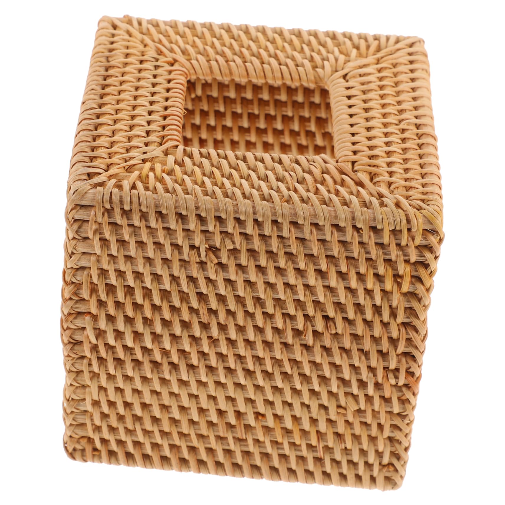 Boîte à Mouchoirs en Rotin Anneome pour une Salle de Bain Zen