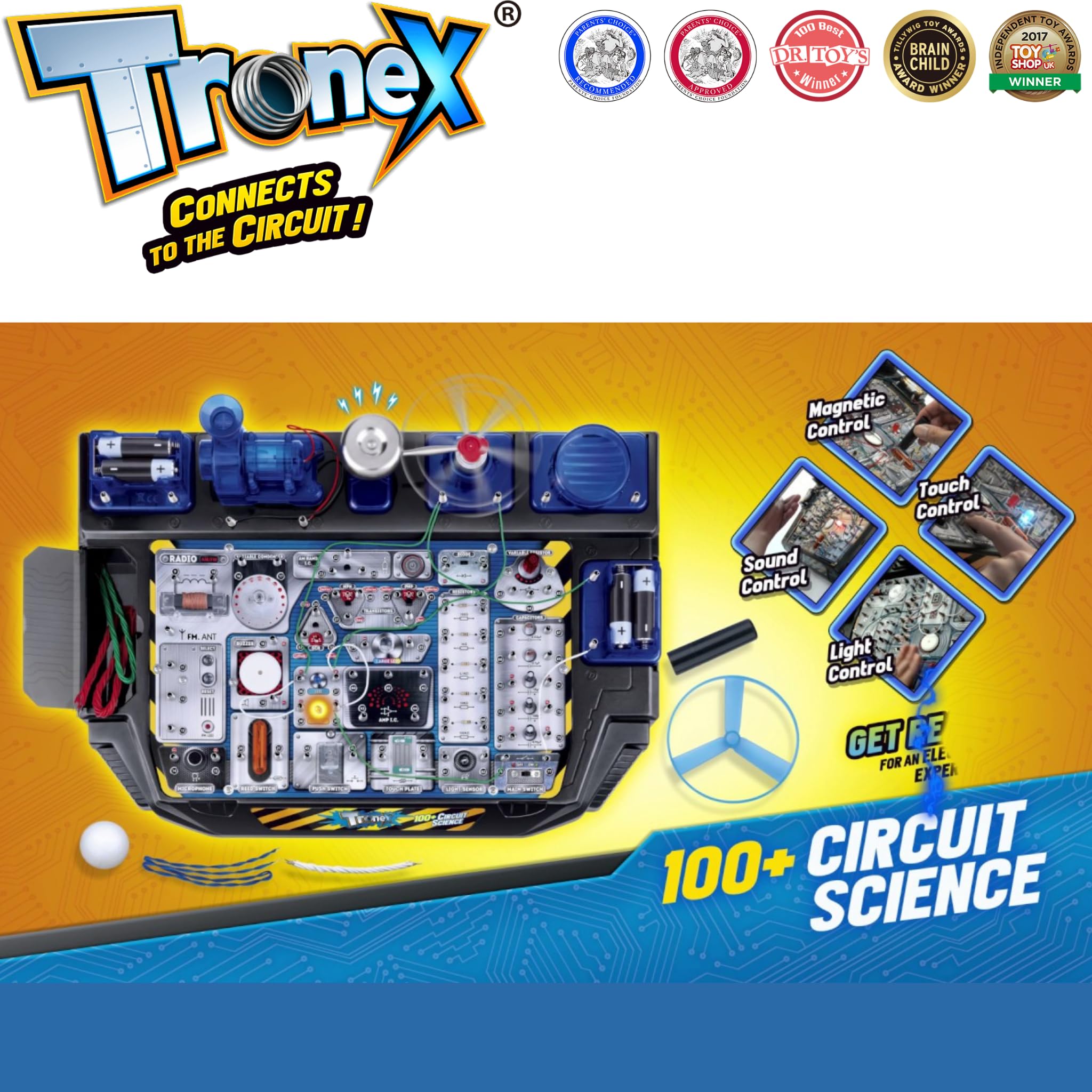 Amazon.com: Tronex 100+ Circuit Science : Toys & Games