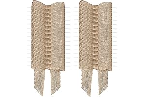 Boutique 3.5" Burlap Bows (30pc) for Crafting: Elevate Your Creations