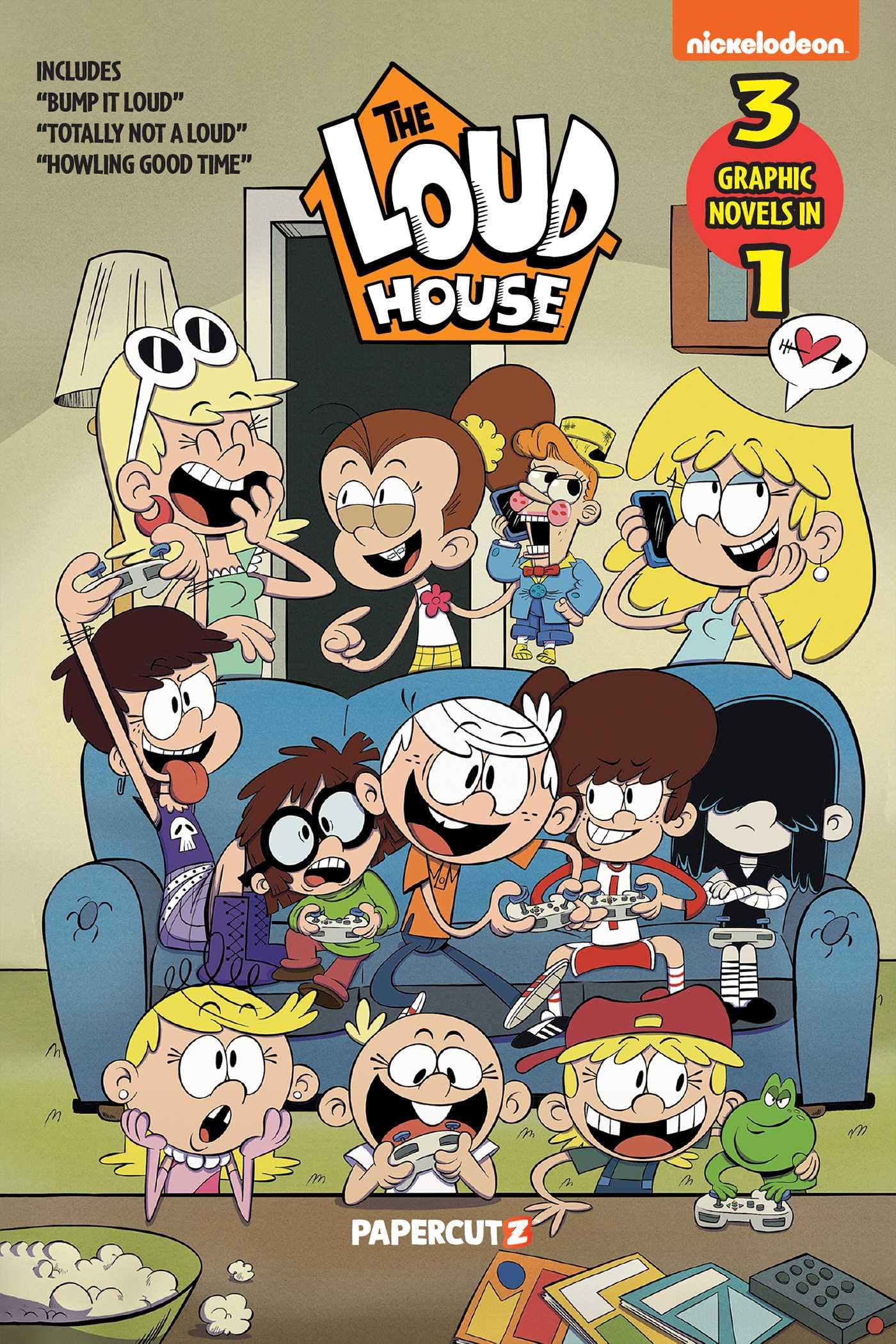 The Loud House 3-in-1 Vol. 7: Includes 'Bump It Loud,' Totally Not A Loud,' and 'Howling Good Time'