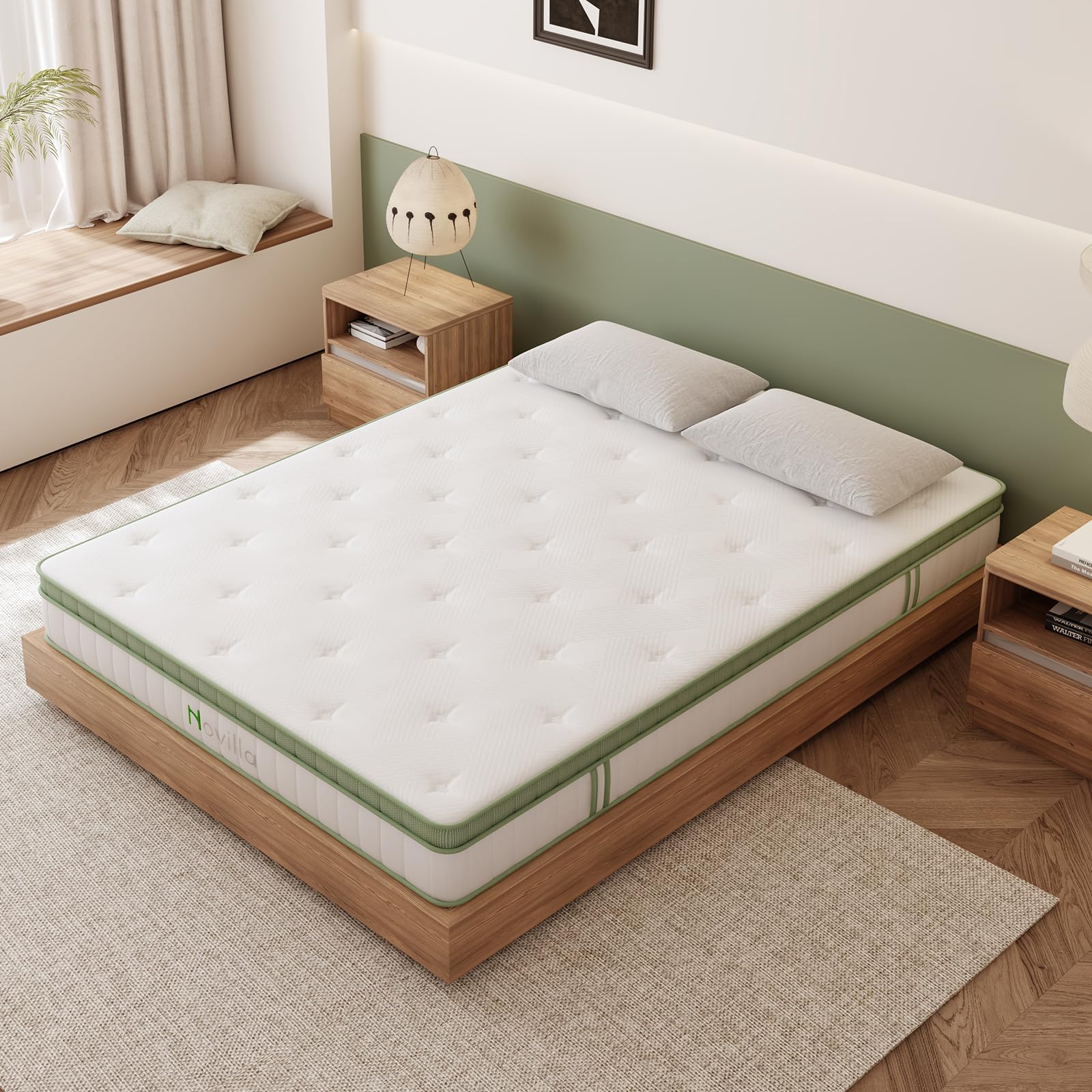 Amazon.co.jp Sweetnight マットレス セミダブル 硬め 極厚21cm コイルマットレス 高反発マットレス