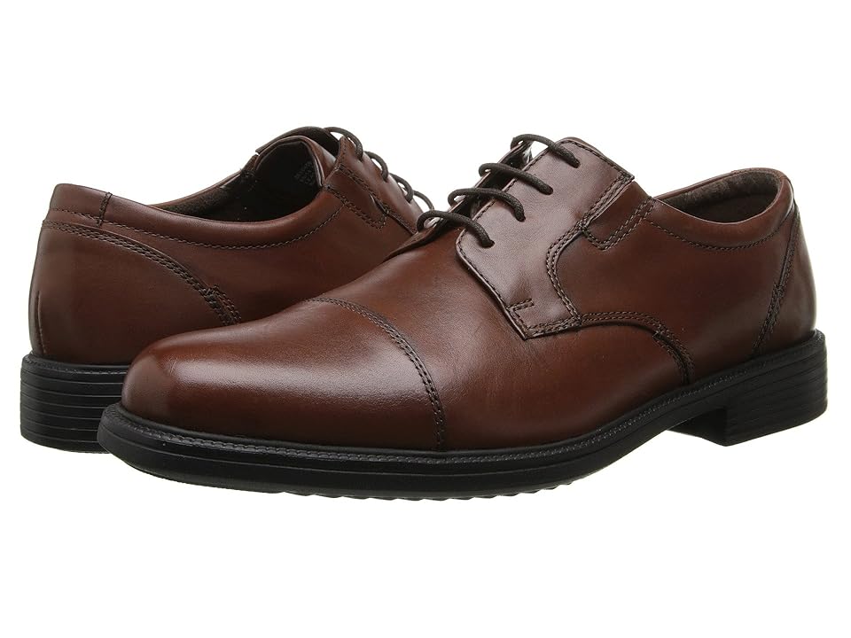 

Bostonian Bardwell Limit (Brown Leather) Men's Lace Up Cap Toe Shoes