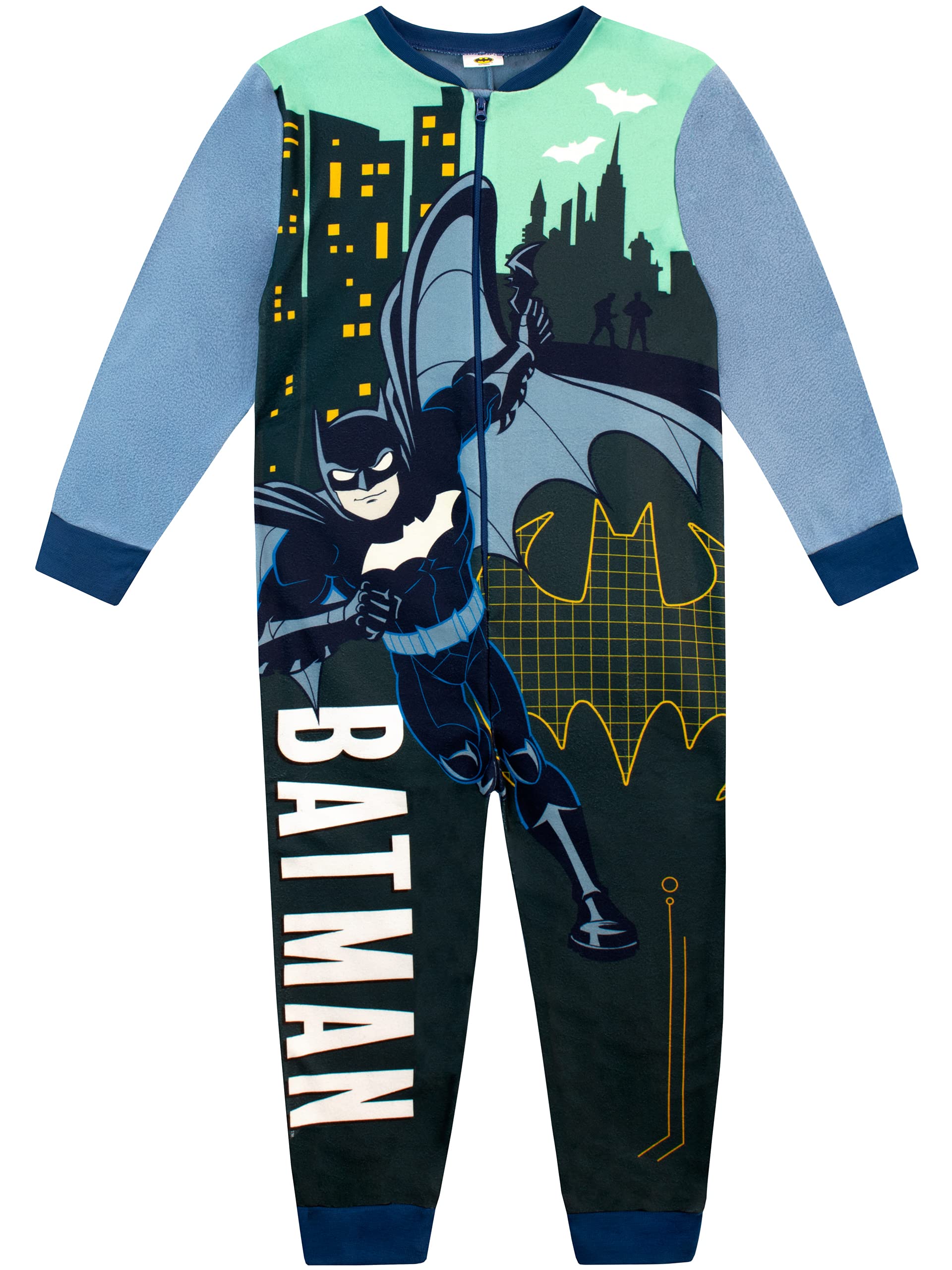 DC Comics Boys Onesie Batman Blue 5-6 Years