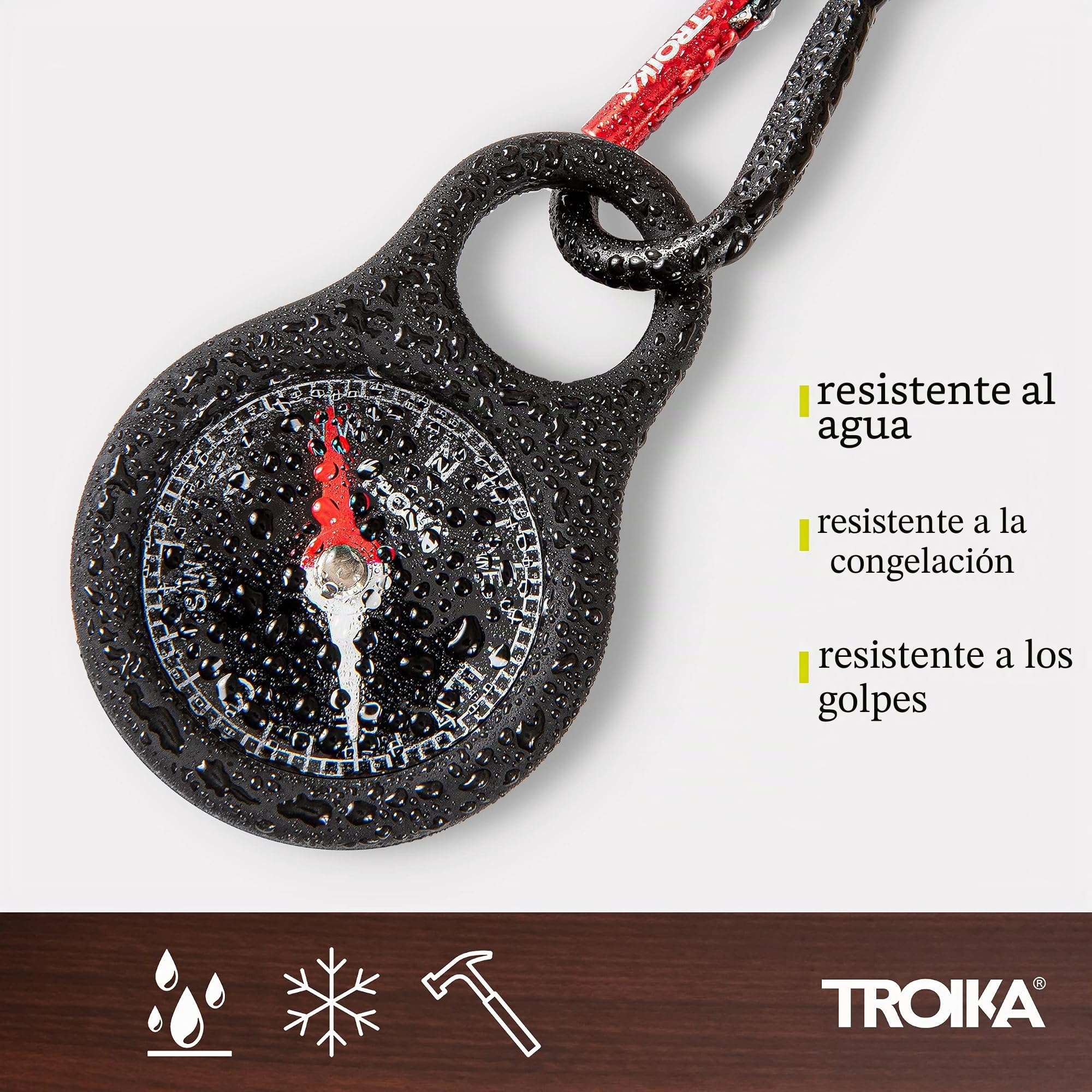 Troika WEGWEISER Modern 9, 8Centimeters Schwarz