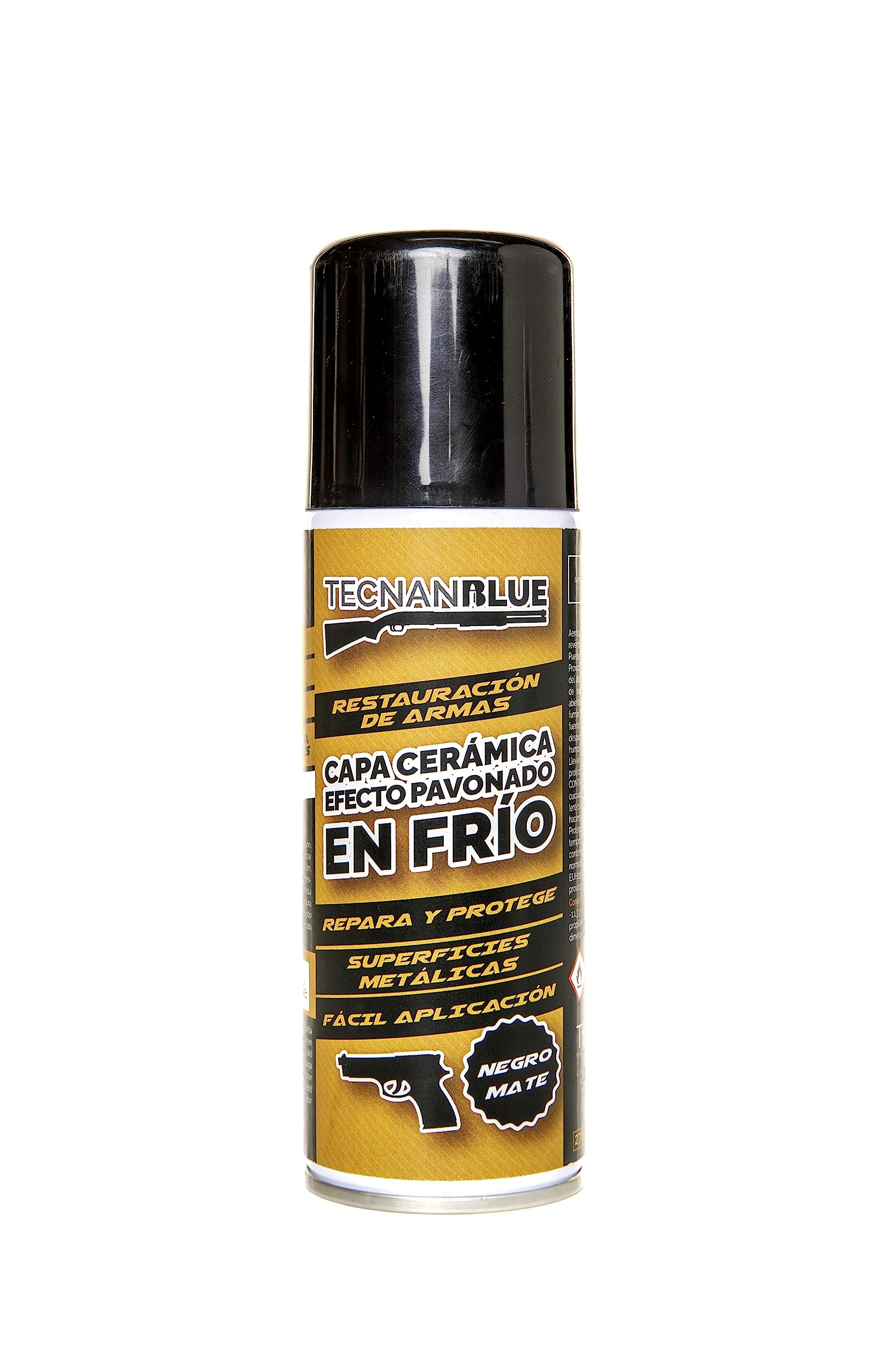 Pavon per Armi - Nanoprotettore in ceramica con effetto pavonato a freddo - Nero Opaco Spray 200ml