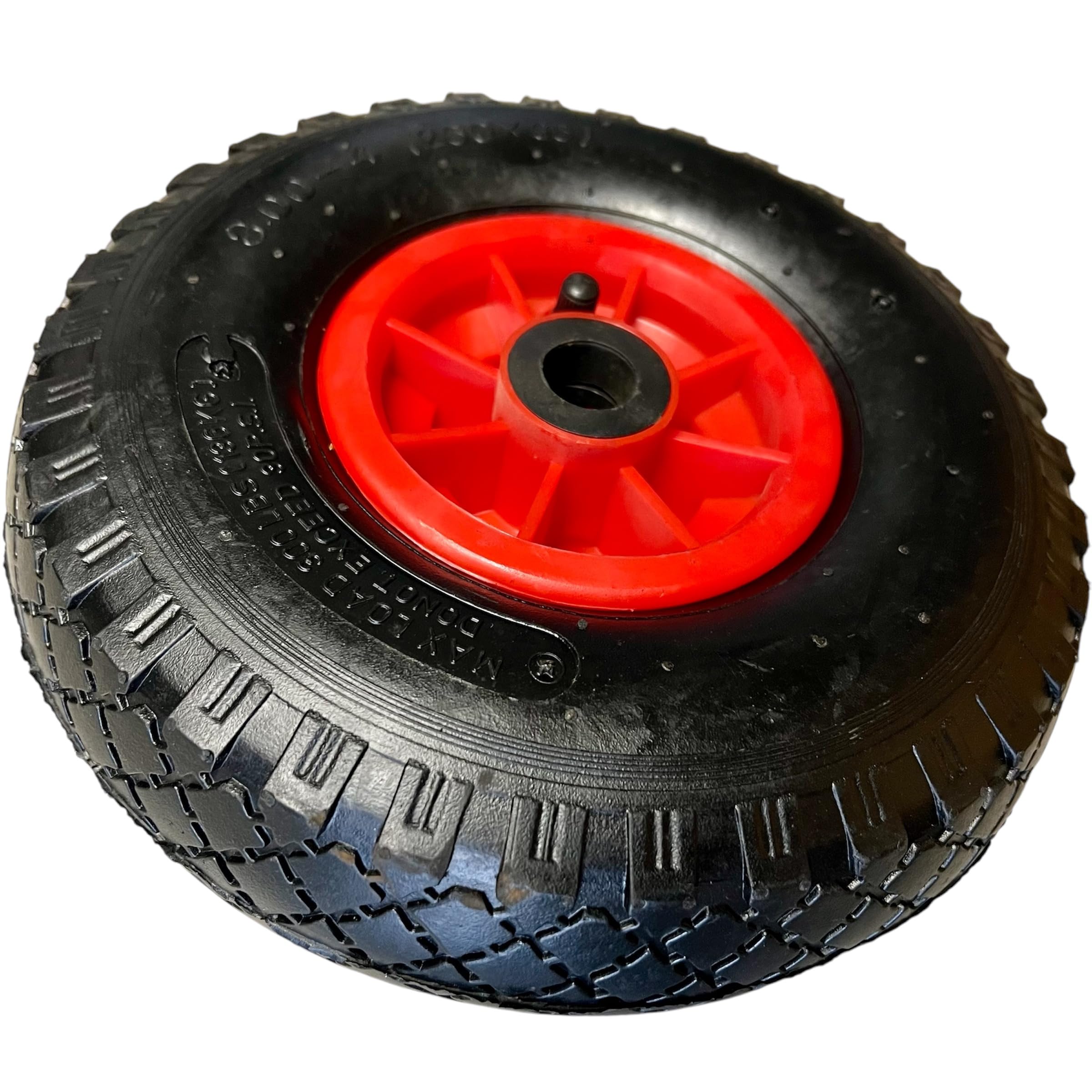 KOVA® 1 rueda para carretilla de aire 3.00-4, 260 x 85, neumáticos con tubo y rueda para eje de 20 mm, carretilla de aire, rueda de repuesto, carretilla, ruedas de repuesto, rodamientos de rodillos,