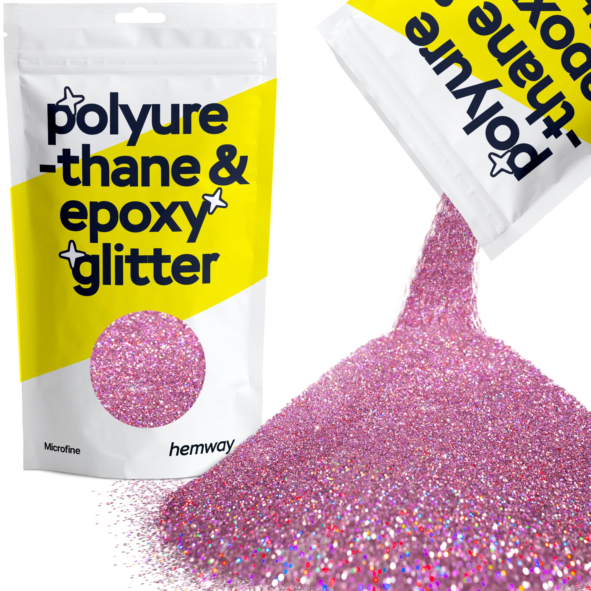 Hemway Resin Glitter Bronze Brown 100g Super Chunky | Polyurethane & Epoxy Glitter for Resin Crafts, Tumblers, Coasters, Floor & Table Art — view 107