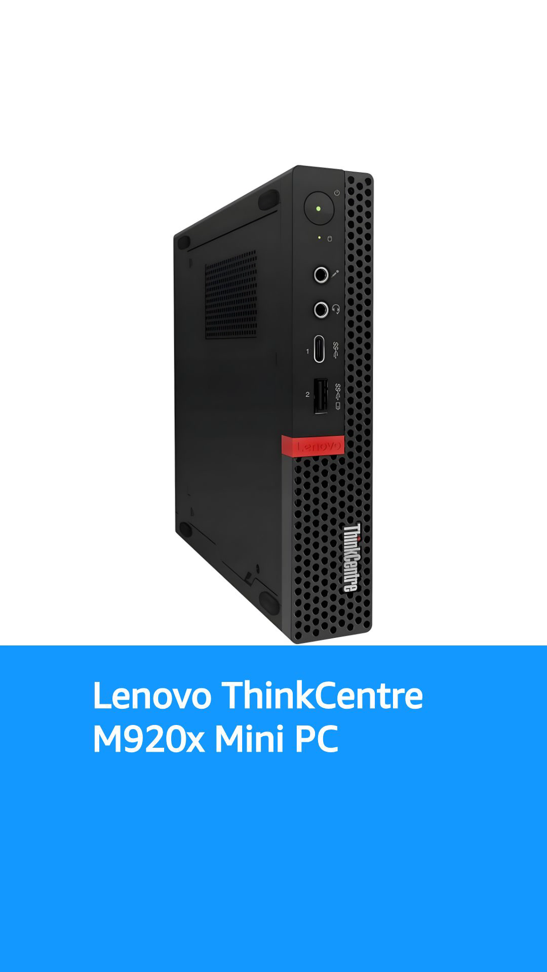 Lenovo ThinkCentre M920q Tiny Desktop,Intel 6 Core i5-8500T,16GB