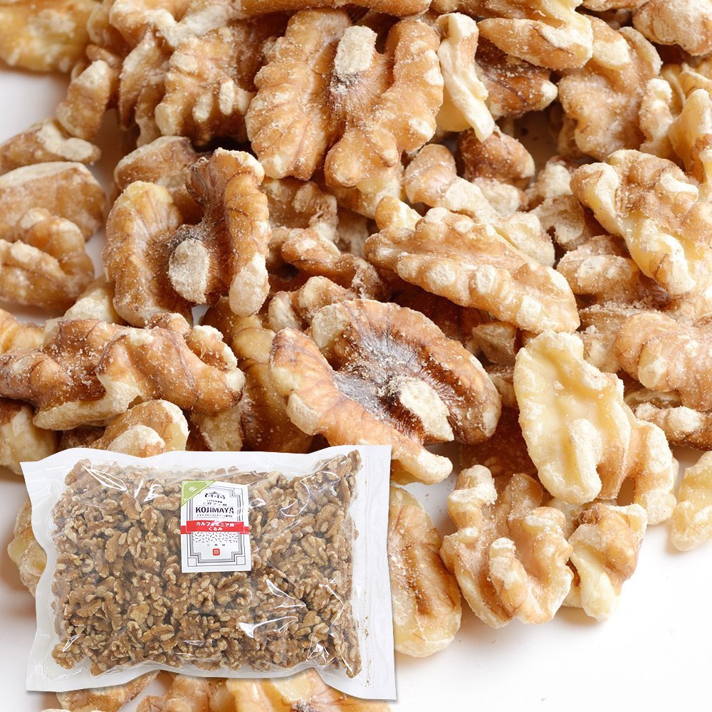 Amazon.co.jp: 【小島屋】 生 くるみ 《1kg》 カルフォルニア産 無添加