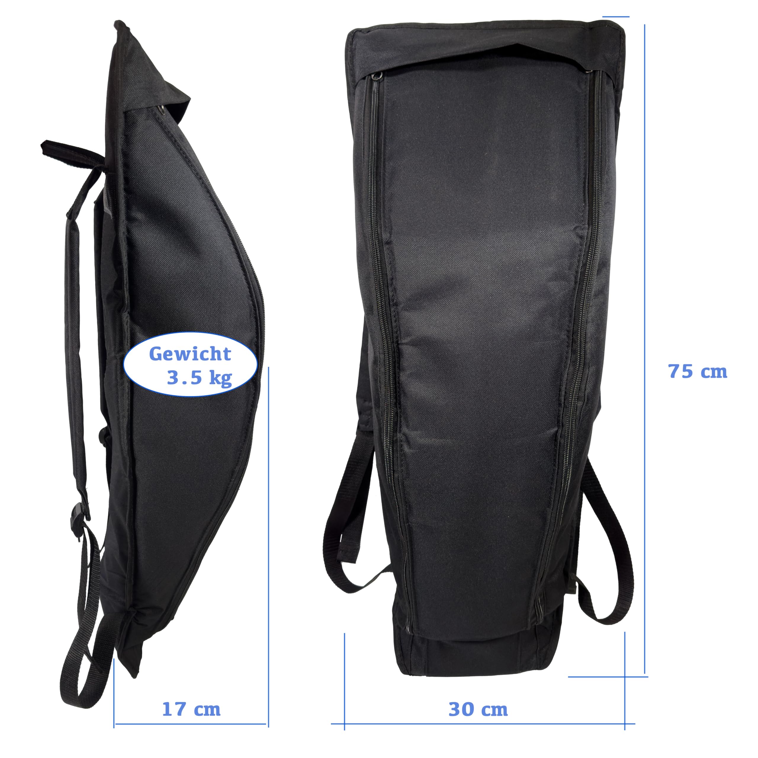 Camping Geschirr Set im Rucksack für 6 Personen – Outdoor Picknick Set mit Besteck, Tellern, Bechern, Thermoskanne, Holzspießen, Keramikmesser & Feuerzeug – Ideal für Wandern, Fahrradtouren,