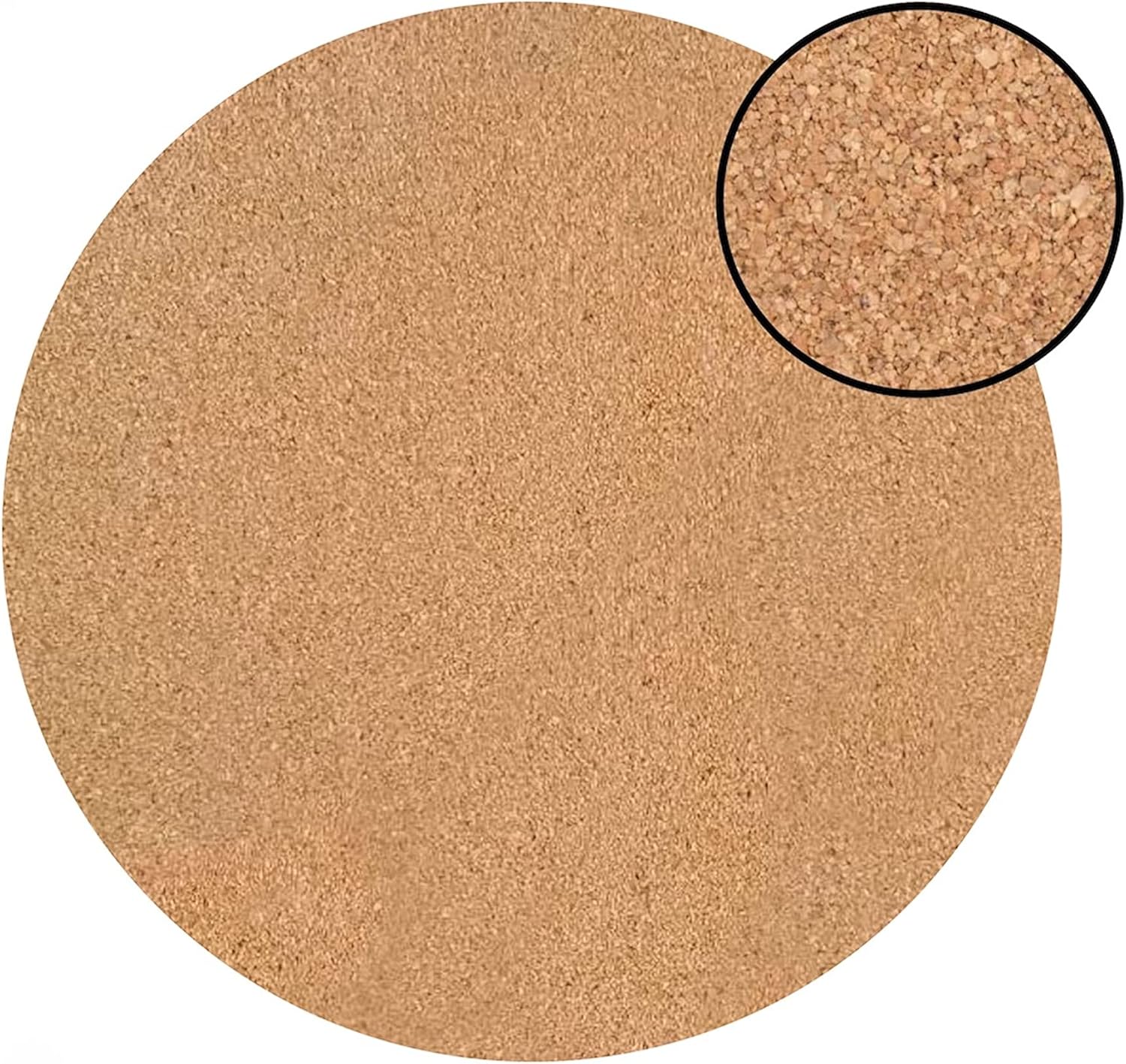 Navy Marble Round Cork Placemats Set of 6