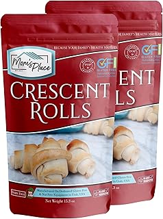 Mom's Place Gluten-Free Crescent Roll Mix (2-Pack) - Soft & Fluffy Rolls...