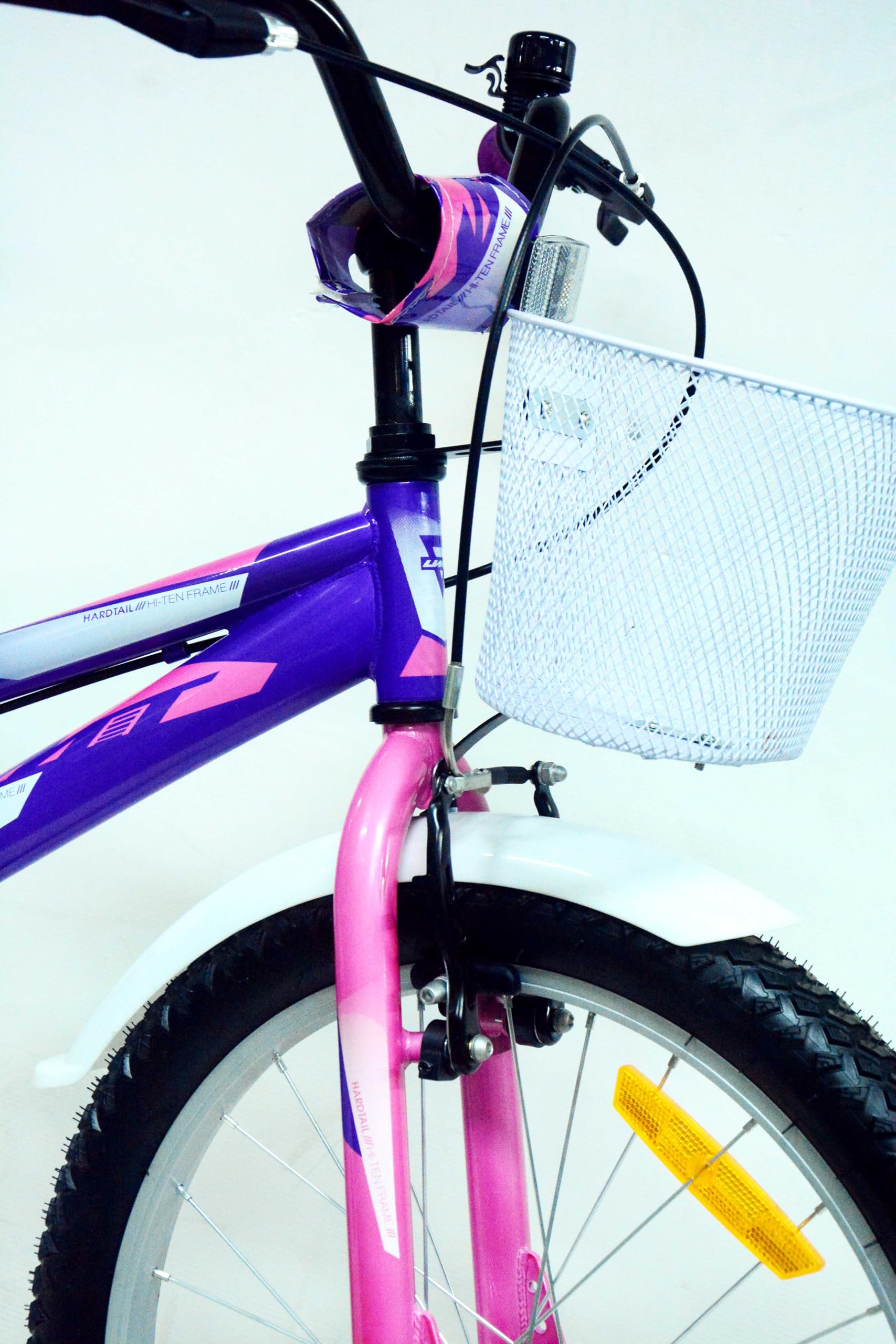 Bicicleta 20 Pulgadas niña | Bicicleta niña 6-9 años + Frenos V-Break + Estabilizadores + Cuadro Acero | Segura y Resistente