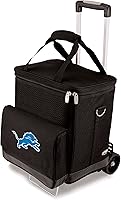 Vista 10 de Picnic TIME NFL Unisex-Adult NFL Cellar 6-Bottle Wine Carrier & Cooler Tote with Trolley
