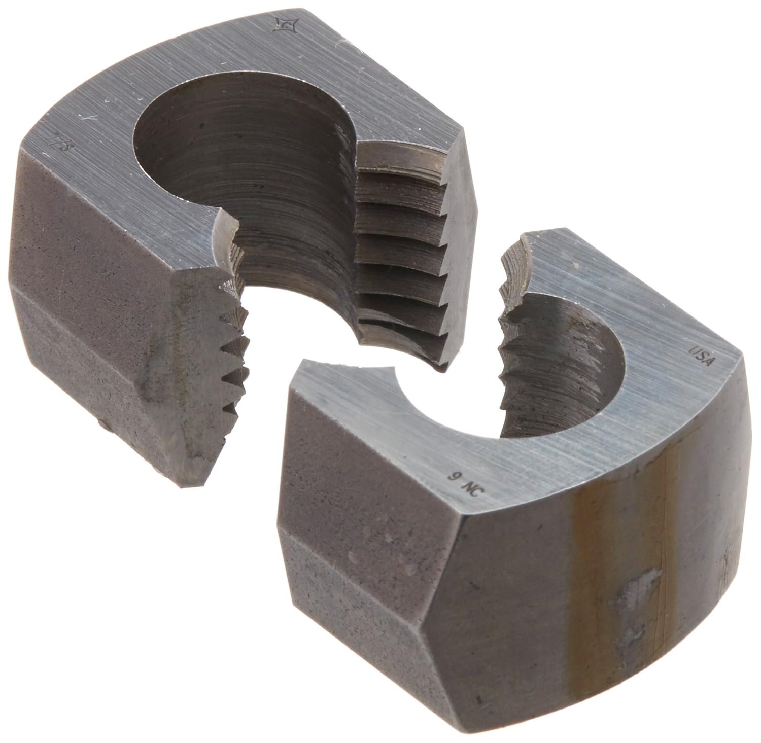 Greenfield Threading 423085 System Die, 7/8" 95, Carbon Steel, Uncoated (Bright) Coating