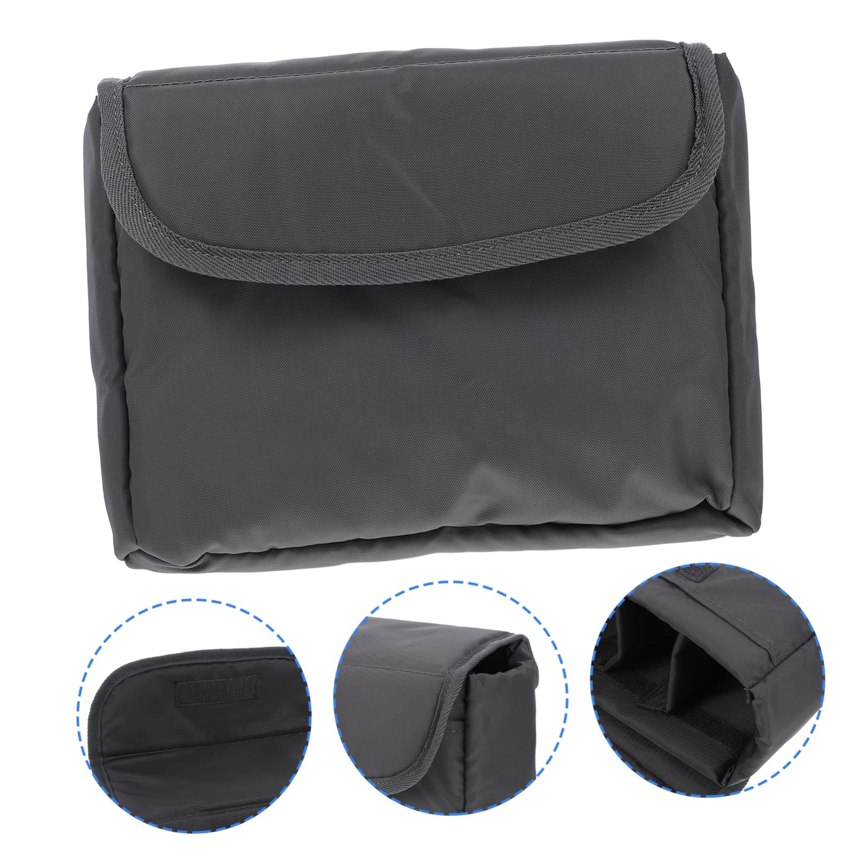 Uonlytech Bolsa para Cámara DSLR Inserto Protector para Mochila Bolsa para Lente de Cámara y Flash para Viajes